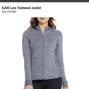 KJUS Lara Techwool Jacket Gray Women’s 36/Small